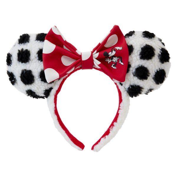 HAARBAND Minnie rockt klassieke sherpa dots - DISNEY LOUNGEFLY