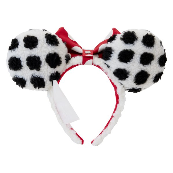 HAARBAND Minnie rockt klassieke sherpa dots - DISNEY LOUNGEFLY