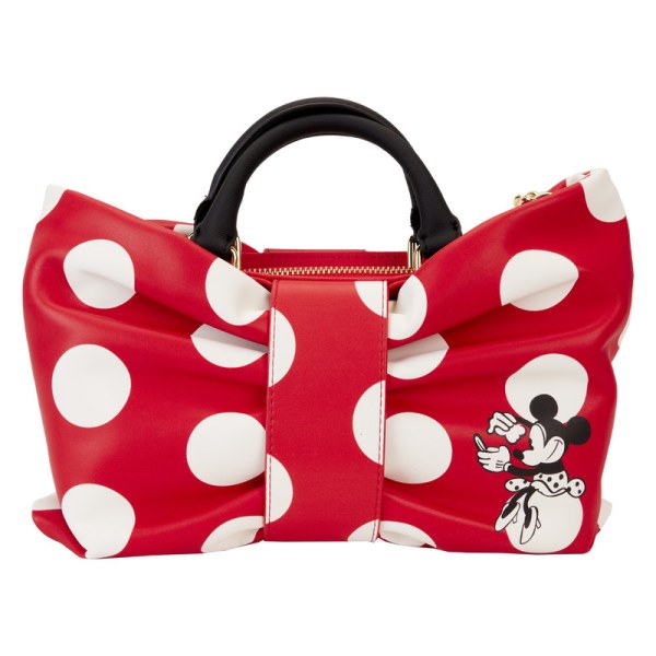 SCHOUDEDTASSEN Minnie rockt de stippen - DISNEY LOUNGEFLY