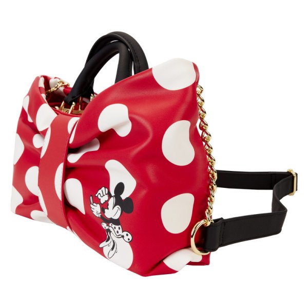 SCHOUDEDTASSEN Minnie rockt de stippen - DISNEY LOUNGEFLY