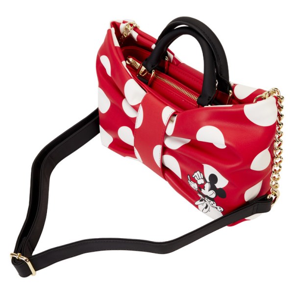 SCHOUDEDTASSEN Minnie rockt de stippen - DISNEY LOUNGEFLY