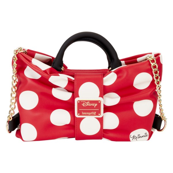 SCHOUDEDTASSEN Minnie rockt de stippen - DISNEY LOUNGEFLY
