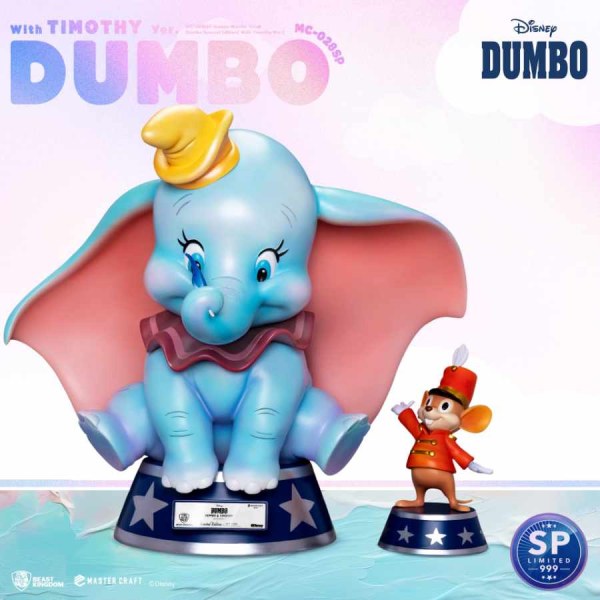 Dumbo en Timothy speciale editie - Disney Mastercraft