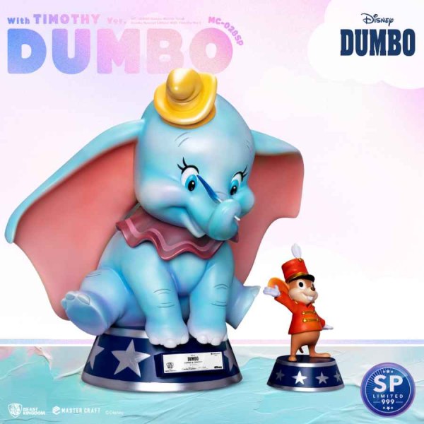 Dumbo en Timothy speciale editie - Disney Mastercraft