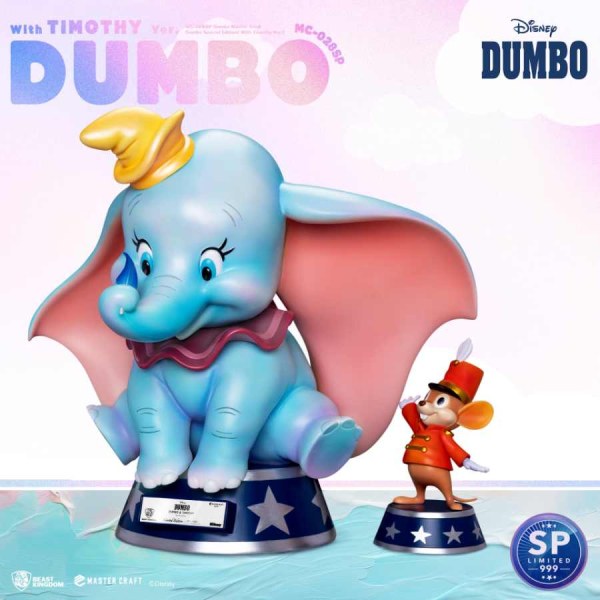Dumbo en Timothy speciale editie - Disney Mastercraft