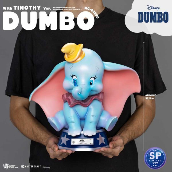 Dumbo en Timothy speciale editie - Disney Mastercraft