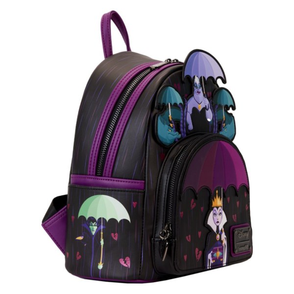 MINI RUGZAK Disney schurken vervloeken je hart - DISNEY LOUNGEFLY
