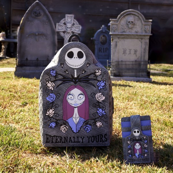 MINI RUGZAK Jack & Sally grafsteen "Eeuwig de jouwe" - DISNEY LOUNGEFLY