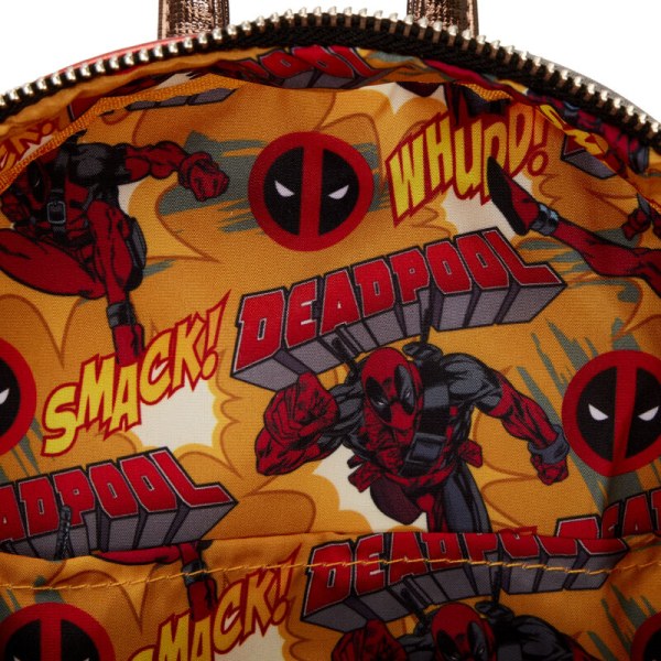 MINI RUGZAK Marvel Metallic Deadpool - MARVEL LOUNGEFLY