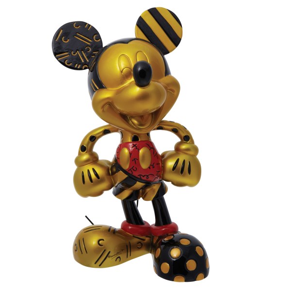 Mickey Gold en Black Limited Edition 2000 - Disney Britto