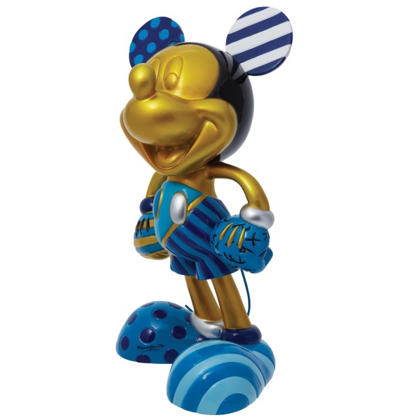 Mickey Gold en Blue Limited Edition 2000 - Disney Britto