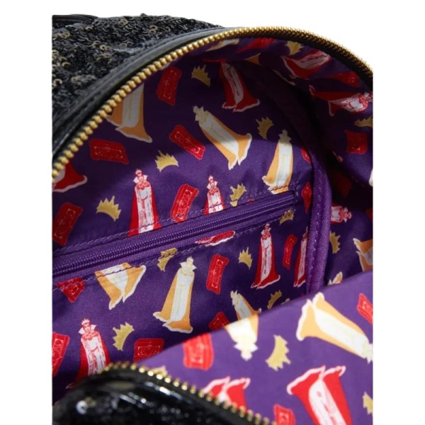 MINI-RUGZAK Evil Queen Crown Pailletten – DISNEY LOUNGEFLY