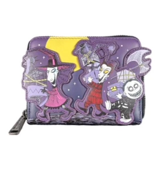 Portemonnee Nightmare before Kerstmis exclusief - DISNEY LOUNGEFLY