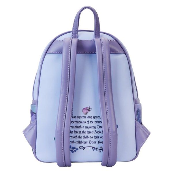 MINI RUGZAK Doornroosje 65e verjaardag Scène Bloemen - DISNEY LOUNGEFLY