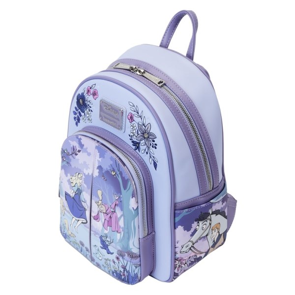 MINI RUGZAK Doornroosje 65e verjaardag Scène Bloemen - DISNEY LOUNGEFLY