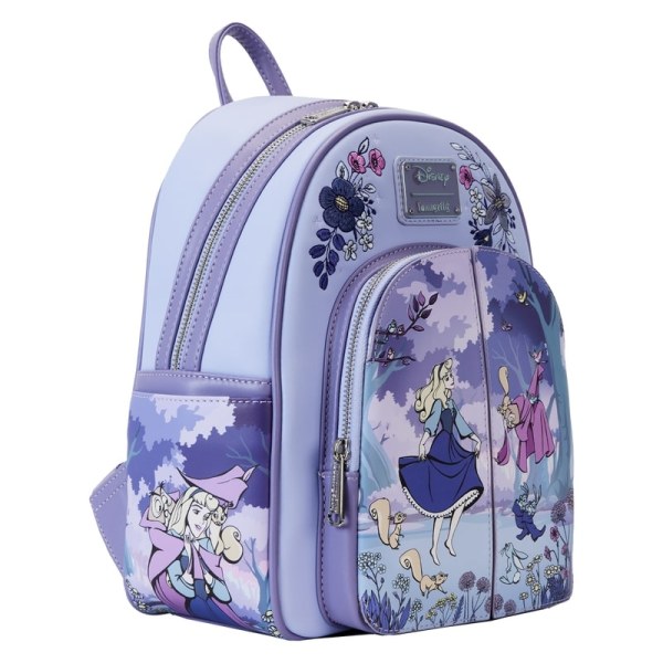 MINI RUGZAK Doornroosje 65e verjaardag Scène Bloemen - DISNEY LOUNGEFLY