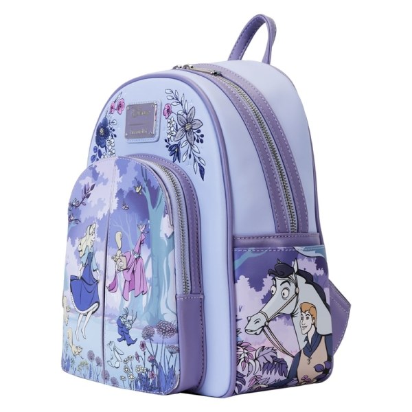 MINI RUGZAK Doornroosje 65e verjaardag Scène Bloemen - DISNEY LOUNGEFLY