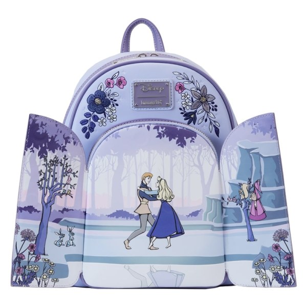 MINI RUGZAK Doornroosje 65e verjaardag Scène Bloemen - DISNEY LOUNGEFLY
