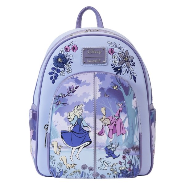 MINI RUGZAK Doornroosje 65e verjaardag Scène Bloemen - DISNEY LOUNGEFLY