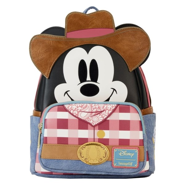 MINI RUGZAKv Mickey Muis Western Cosplay - DISNEY LOUNGEFLY