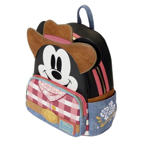 MINI RUGZAKv Mickey Muis Western Cosplay - DISNEY LOUNGEFLY