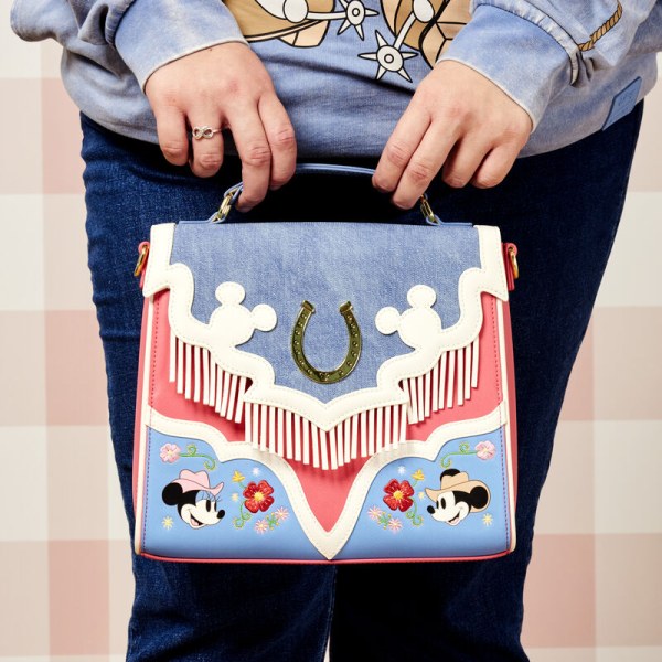 Mickey en Minnie Western schoudertas met SCHOUDEDTASSEN - DISNEY LOUNGEFLY