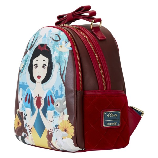 Sneeuwwitje MINI RUGZAK van gewatteerd fluweel - DISNEY LOUNGEFLY