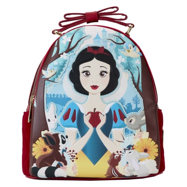 Sneeuwwitje MINI RUGZAK van gewatteerd fluweel - DISNEY LOUNGEFLY