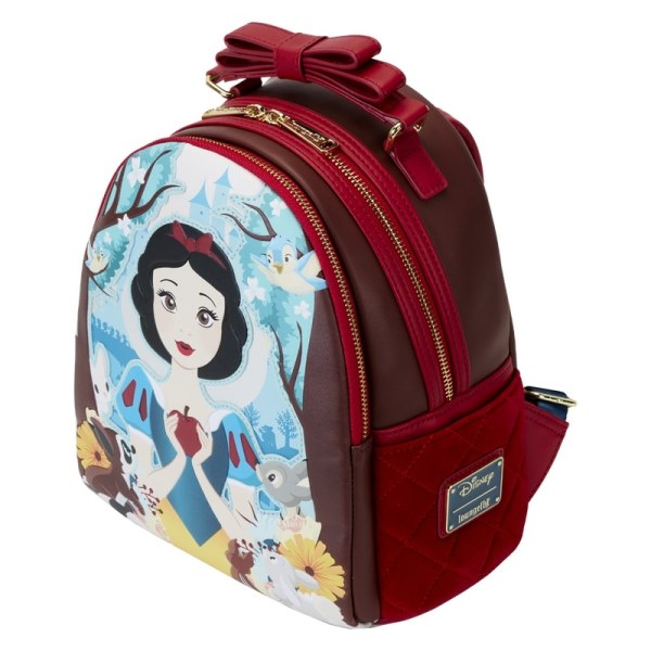Sneeuwwitje MINI RUGZAK van gewatteerd fluweel - DISNEY LOUNGEFLY