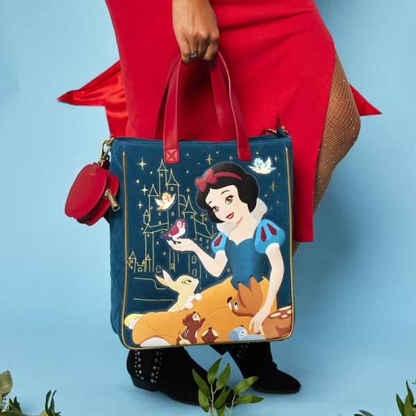 Sneeuwwitje Shopper van gewatteerd fluweel - DISNEY LOUNGEFLY