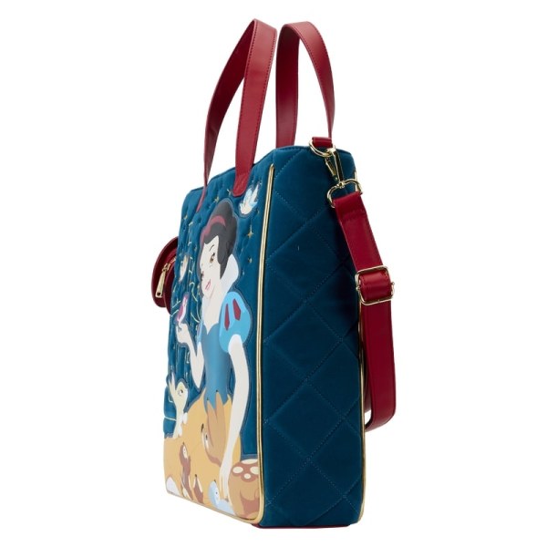 Sneeuwwitje Shopper van gewatteerd fluweel - DISNEY LOUNGEFLY
