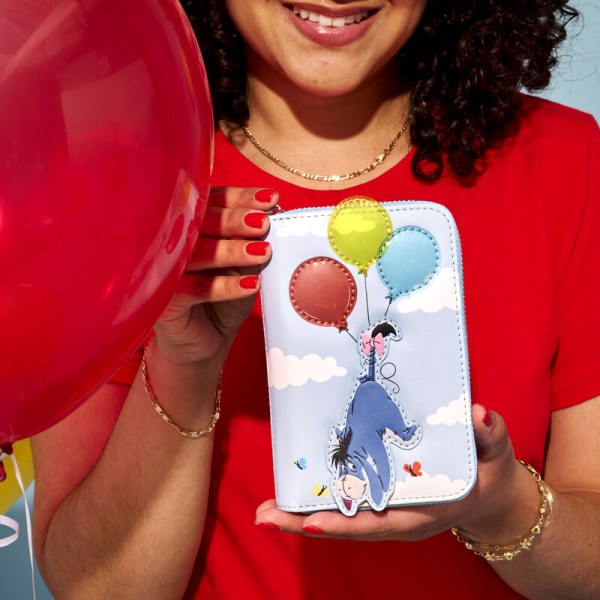 Portemonnee Winnie en zijn vrienden zweven op ballonnen - DISNEY LOUNGEFLY