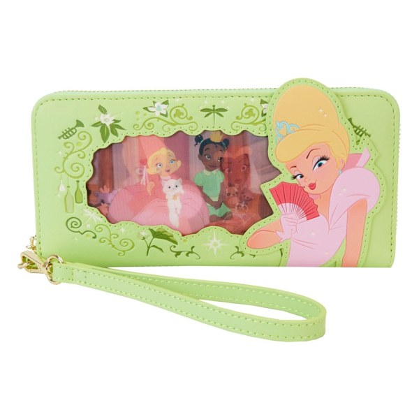 Lenzichtig portemonnee De prinses en de kikker - DISNEY LOUNGEFLY