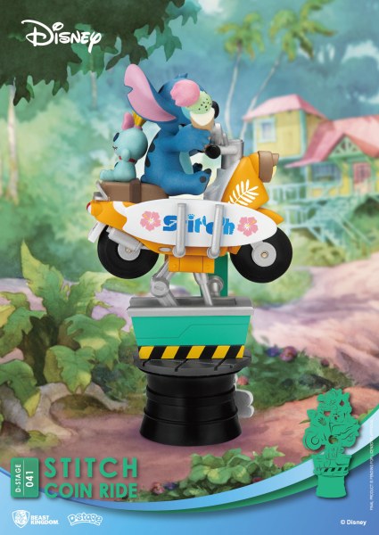 Stitch Coin Ride - Disney D-Stage