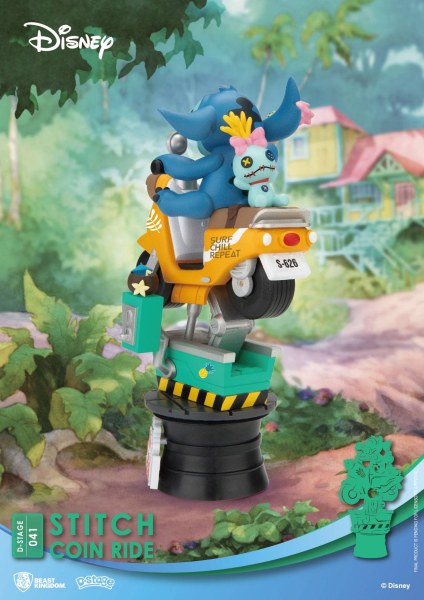 Stitch Coin Ride - Disney D-Stage