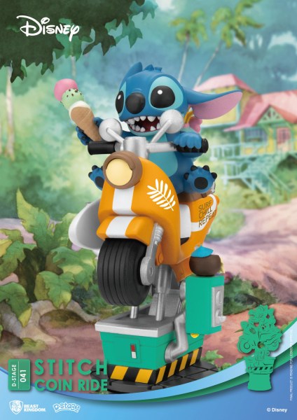 Stitch Coin Ride - Disney D-Stage