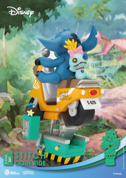 Stitch Coin Ride - Disney D-Stage