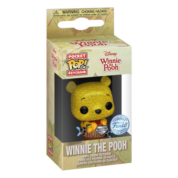Funko Pop! Keychain - Winnie de poeh Diamant - Disney