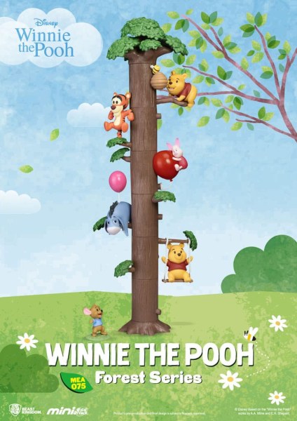 Set van 6 minifiguren Winnie de poeh Forest-serie - Disney Mini Egg Attack