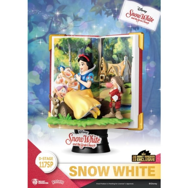 SET SNEEUWWITJE EN DE BOZE KONINGIN BOOK SERIES - DISNEY D-STAGE