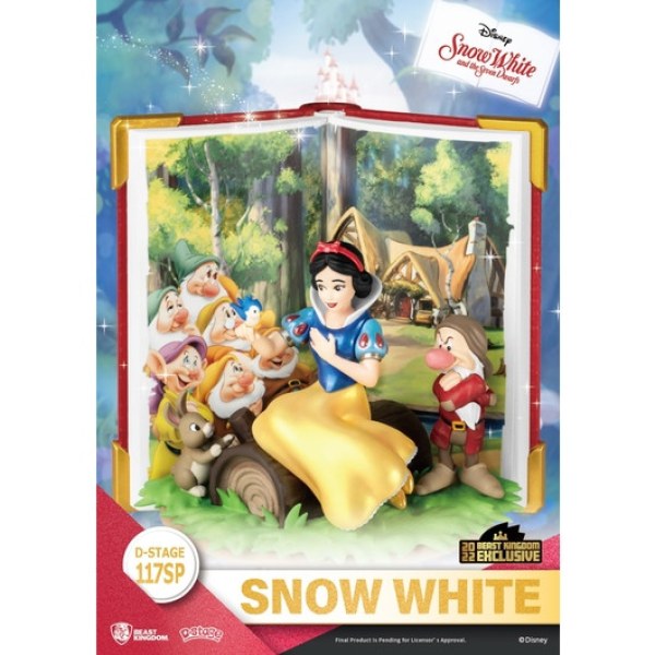 SET SNEEUWWITJE EN DE BOZE KONINGIN BOOK SERIES - DISNEY D-STAGE