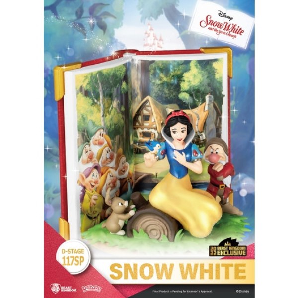 SET SNEEUWWITJE EN DE BOZE KONINGIN BOOK SERIES - DISNEY D-STAGE