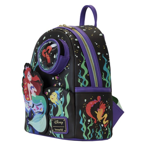 MINI RUGZAK De Kleine Meermin 35e verjaardag Life is the Bubbles - DISNEY LOUNGEFLY