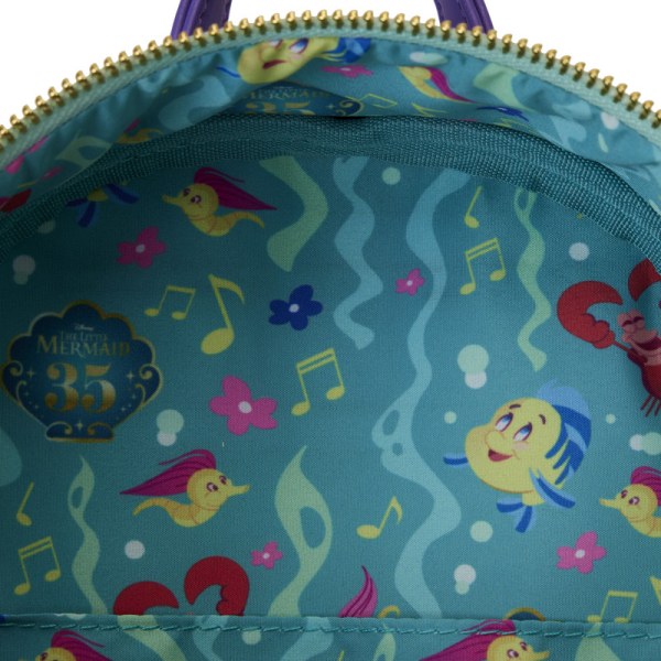 MINI RUGZAK De Kleine Meermin 35e verjaardag Life is the Bubbles - DISNEY LOUNGEFLY