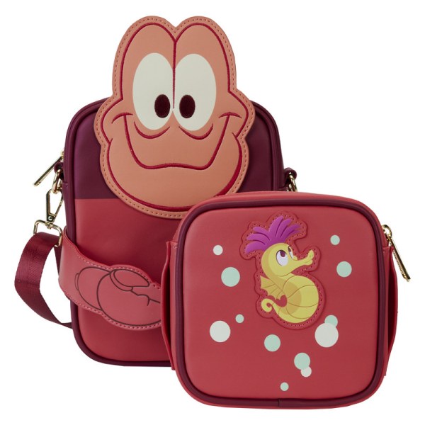 Schoudedtas met muntzakje De Kleine Meermin 35e verjaardag Sebastian Crossbuddies® Cosplay - DISNEY LOUNGEFLY