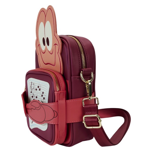 Schoudedtas met muntzakje De Kleine Meermin 35e verjaardag Sebastian Crossbuddies® Cosplay - DISNEY LOUNGEFLY
