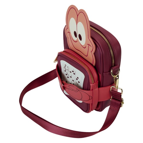 Schoudedtas met muntzakje De Kleine Meermin 35e verjaardag Sebastian Crossbuddies® Cosplay - DISNEY LOUNGEFLY