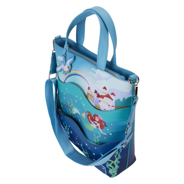 Shopper De Kleine Meermin 35e verjaardag Life is the Bubbles - DISNEY LOUNGEFLY