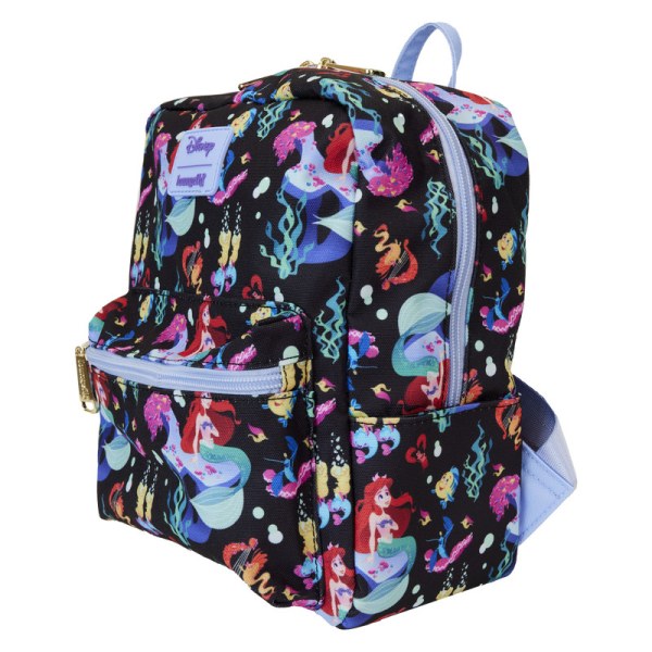 MINI RUGZAK Nylon De Kleine Meermin 35e verjaardag Life is the Bubbles - DISNEY LOUNGEFLY