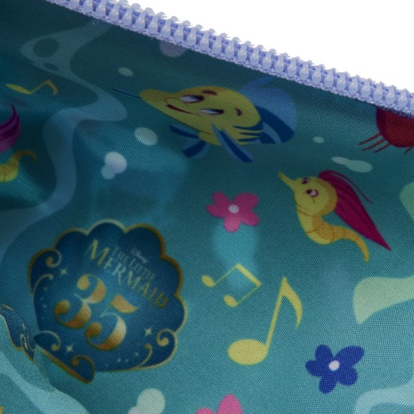 Etui Polsbandje Nylon De Kleine Meermin 35e verjaardag Life is the Bubbles - DISNEY LOUNGEFLY